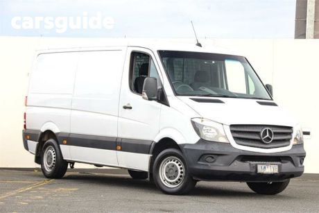 White 2017 Mercedes-Benz Sprinter Commercial 310CDI Low Roof MWB