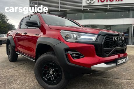 Red 2024 Toyota Hilux Double Cab Pick Up GR-Sport (4X4)