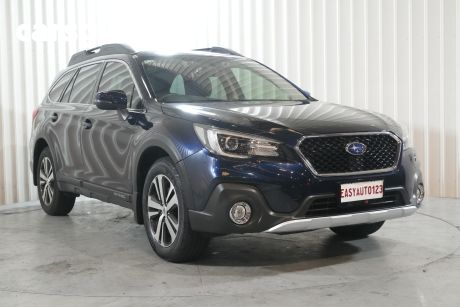 Blue 2018 Subaru Outback Wagon 2.5I Premium