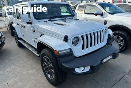 White 2020 Jeep Wrangler Unlimited Hardtop Overland (4X4)