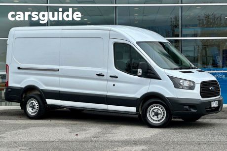 White 2017 Ford Transit Commercial 350L (Mid Roof)
