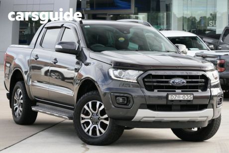 Grey 2018 Ford Ranger Double Cab Pick Up Wildtrak 3.2 (4X4)