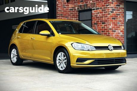 Yellow 2017 Volkswagen Golf Hatch 110TSI