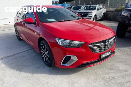 Red 2018 Holden Commodore Sportswagon RS (5YR)