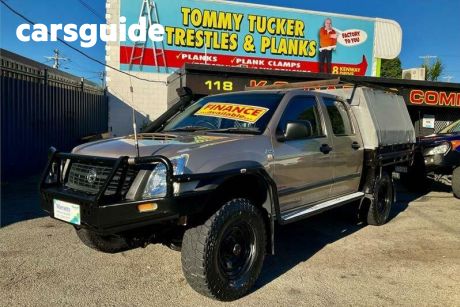 Grey 2007 Holden Rodeo Crew Cab Chassis LX (4X4)