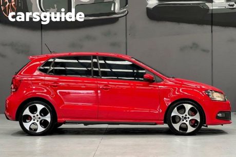 Red 2013 Volkswagen Polo Hatchback GTI