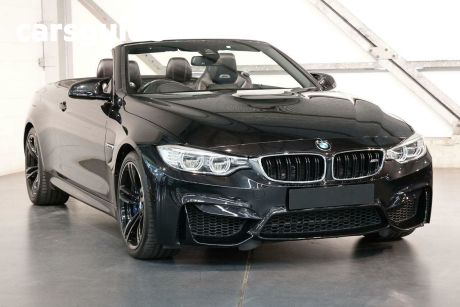 Black 2015 BMW M4 Convertible