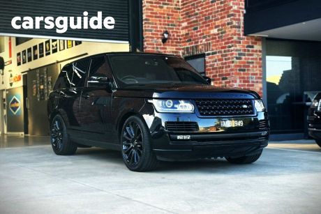 Black 2016 Land Rover Range Rover Wagon SDV8 Vogue