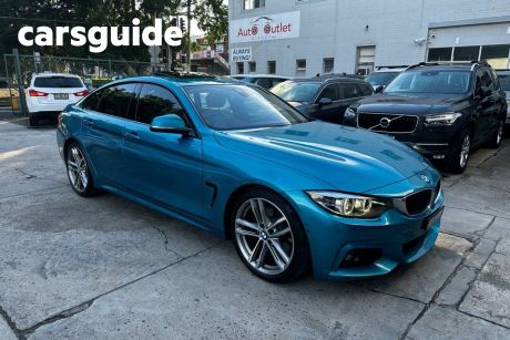 Blue 2018 BMW 430I Coupe Gran Coupe