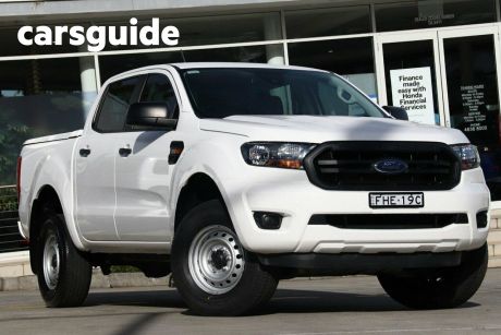 White 2021 Ford Ranger Double Cab Pick Up XL 2.2 (4X4)