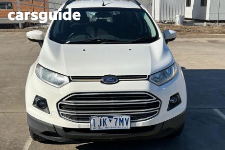 White 2016 Ford Ecosport Wagon Trend