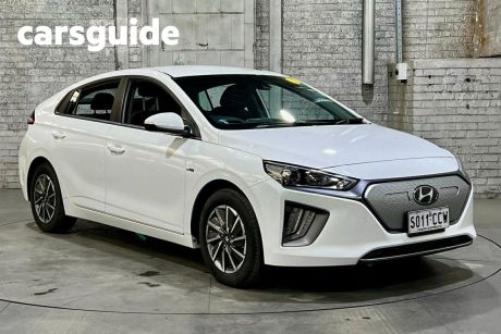 White 2019 Hyundai Ioniq Hatchback Electric Elite