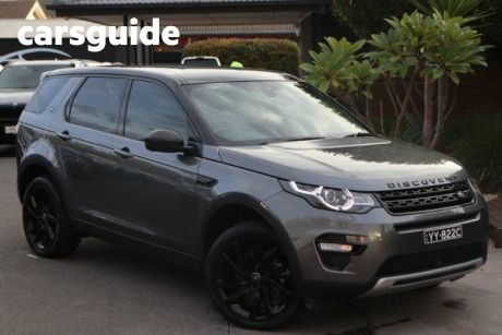 Grey 2015 Land Rover Discovery Sport Wagon SD4 HSE Luxury