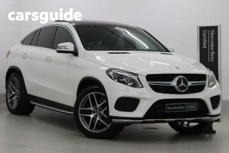White 2017 Mercedes-Benz GLE350 Coupe D 4Matic