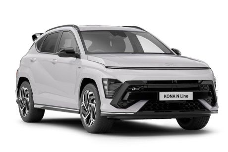 Grey 2024 Hyundai Kona Wagon Hybrid Premium N Line Sunroof