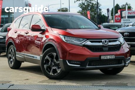 Red 2017 Honda CR-V Wagon VTI-LX (awd)