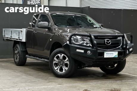 Brown 2017 Mazda BT-50 Freestyle Cab Chassis XT (4X4)