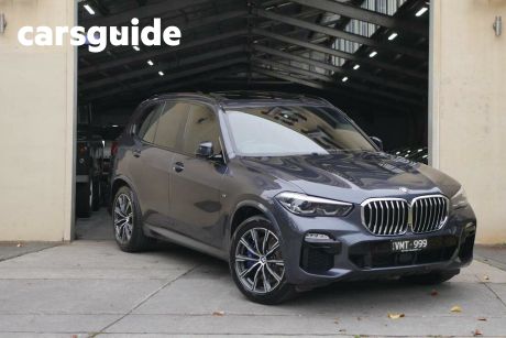 Grey 2019 BMW X5 Wagon Xdrive 30D