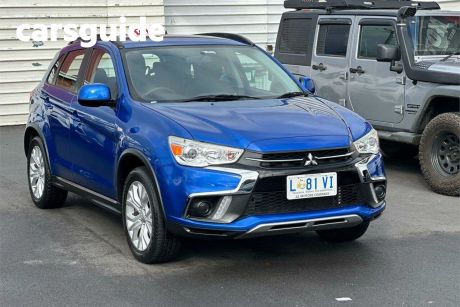 Blue 2018 Mitsubishi ASX Wagon ES (2WD)