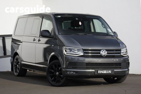 Grey 2019 Volkswagen Multivan Wagon Black Edition