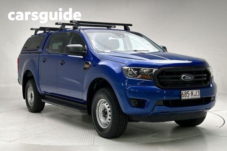 Blue 2020 Ford Ranger Double Cab Pick Up XL 3.2 (4X4)