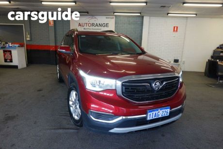 Red 2019 Holden Acadia Wagon