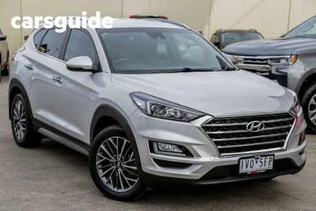Silver 2018 Hyundai Tucson Wagon Elite Crdi (awd)