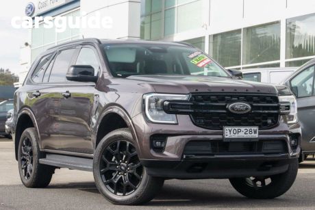 Brown 2022 Ford Everest SUV Sport