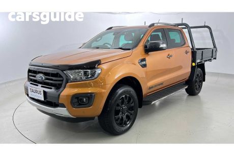 Brown 2020 Ford Ranger Double Cab Pick Up Wildtrak 3.2 (4X4)