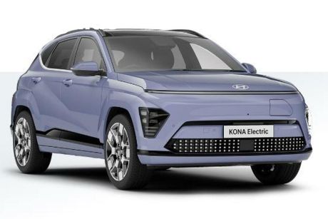 Blue 2024 Hyundai Kona Wagon Electric Premium
