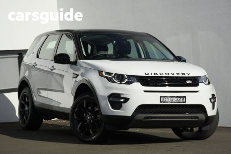 White 2017 Land Rover Discovery Sport Wagon TD4 (132KW) HSE 5 Seat