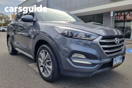 Grey 2018 Hyundai Tucson Wagon Active X (fwd)