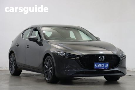 Grey 2022 Mazda 3 Hatchback G20 Evolve