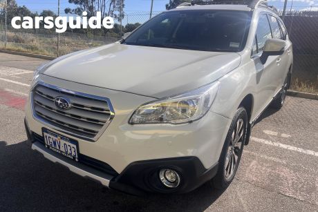 White 2017 Subaru Outback Wagon 2.5I (fleet Edition)