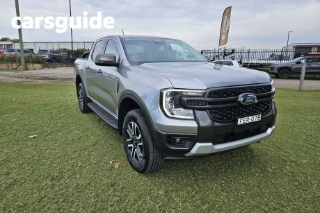 Silver 2024 Ford Ranger Double Cab Pick Up Sport 2.0 (4X4)