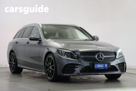 Grey 2019 Mercedes-Benz C200 Estate