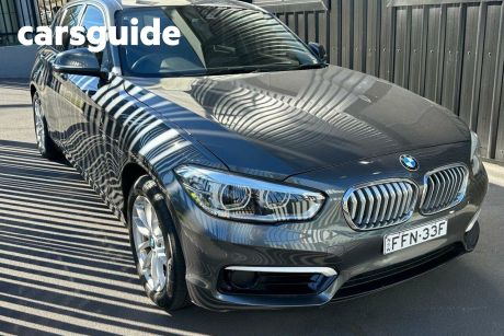 Grey 2018 BMW 118D Hatchback Sport Line