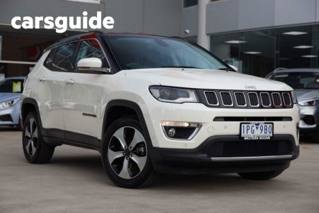 White 2019 Jeep Compass Wagon Limited (4X4)