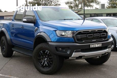 Blue 2019 Ford Ranger Double Cab Pick Up Raptor 2.0 (4X4)