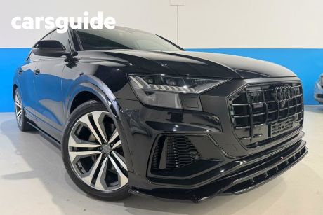 Black 2019 Audi Q8 Wagon 55 TFSI Tiptronic Quattro