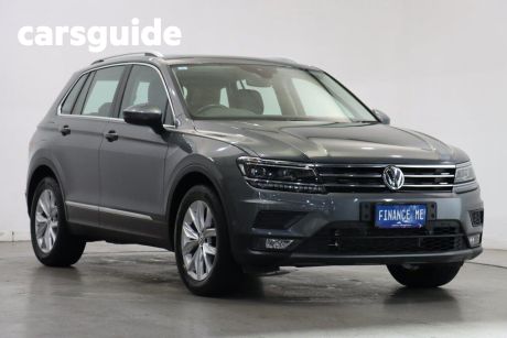 Grey 2019 Volkswagen Tiguan Wagon 110 TSI Comfortline