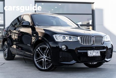Black 2018 BMW X4 Coupe Xdrive 35D