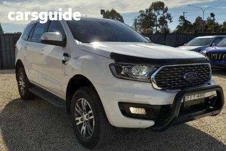 White 2022 Ford Everest Wagon Trend (4WD)