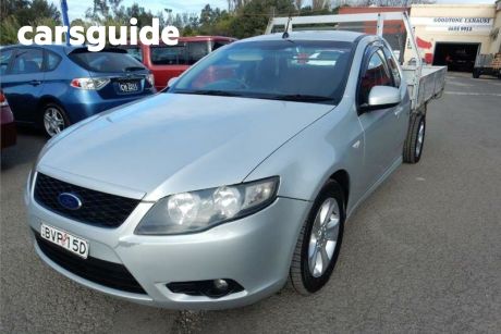 Silver 2010 Ford Falcon Cab Chassis (LPG)
