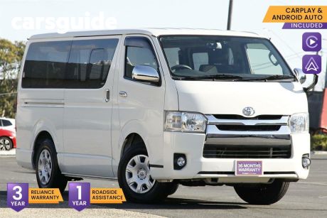 White 2017 Toyota HiAce Commercial Super GL