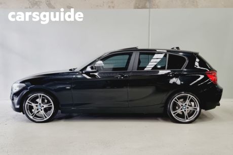 Black 2013 BMW 125I Hatchback