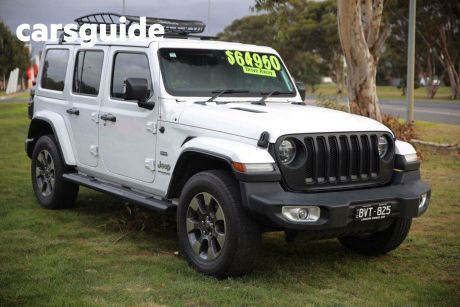White 2019 Jeep Wrangler Unlimited Hardtop Overland (4X4)