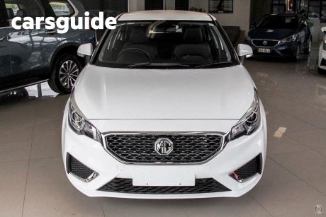 White 2024 MG MG3 Auto Hatchback Excite (with Navigation)
