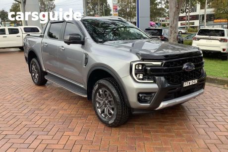 Silver 2024 Ford Ranger Double Cab Pick Up Wildtrak 3.0 (4X4)
