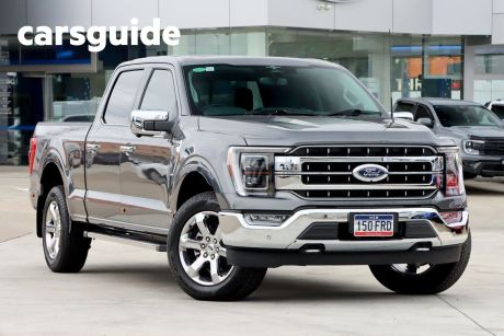 Grey 2023 Ford F150 Double Cab Pick Up Lariat LWB (4WD)